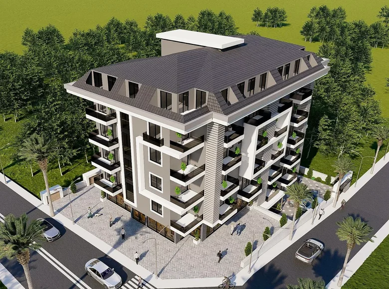 Penthouse 3 pokoi 105 m² Mahmutlar, Turcja