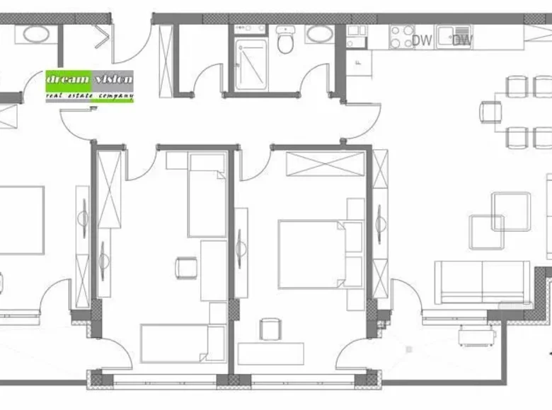 Apartamento 152 m² Sofía, Bulgaria