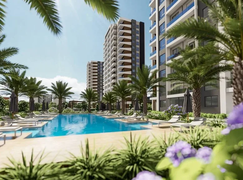 2 bedroom apartment 89 m² Mezitli, Turkey