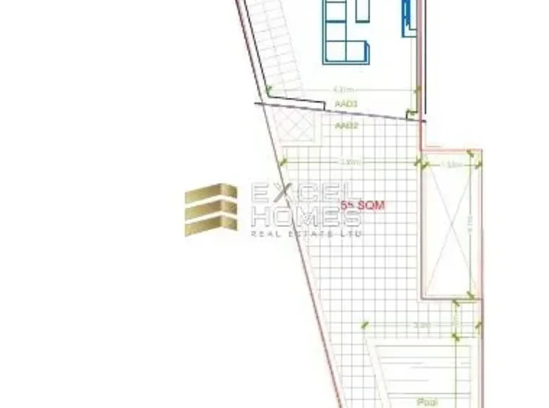 Пентхаус 2 спальни  Mosta, Мальта