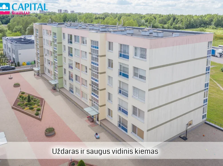Apartamento 2 habitaciones 72 m² Šiauliai, Lituania