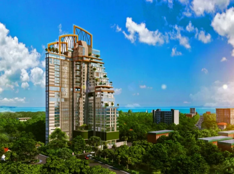 Mieszkanie 4 pokoi 146 m² Pattaya, Tajlandia