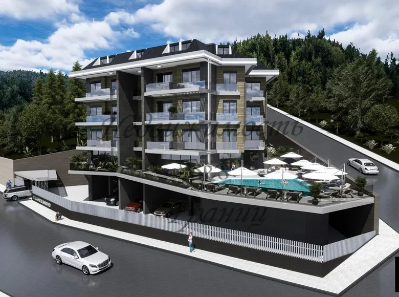 Mieszkanie 4 pokoi 122 m² Alanya, Turcja