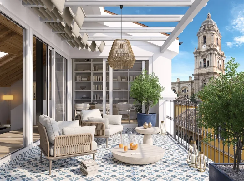 Mieszkanie 2 pokoi 162 m² Malaga, Hiszpania
