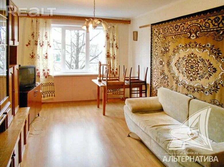 Квартира 1 комната 38 м² Брест, Беларусь