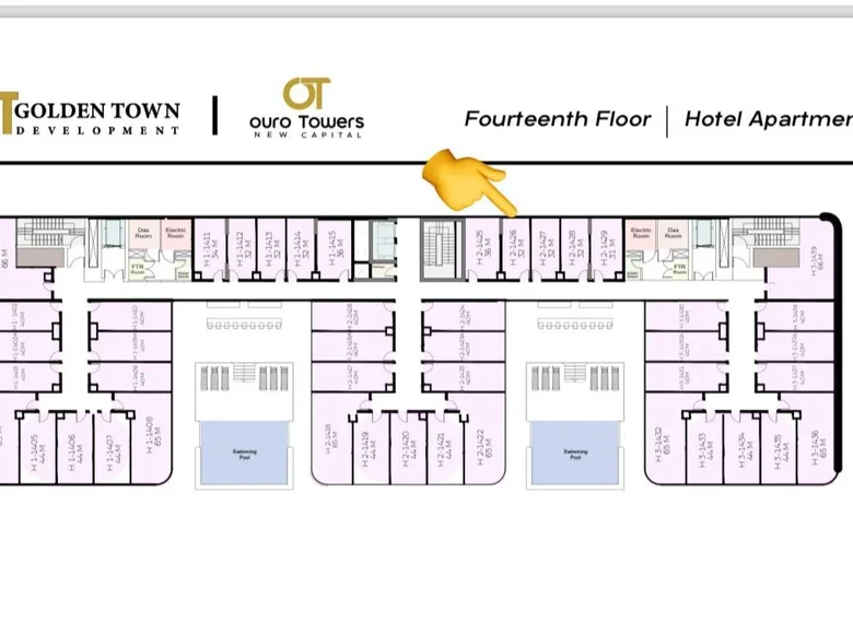 Investment 32 m² in Cairo, Egypt