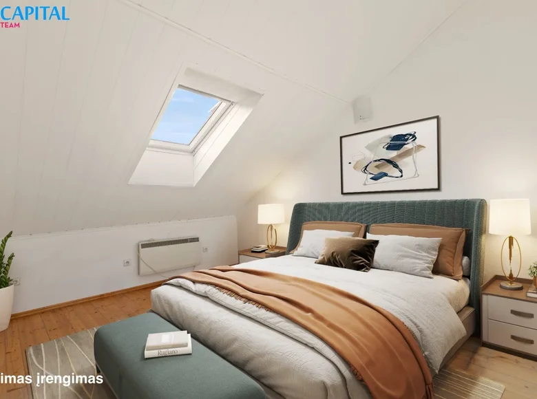 Apartamento 3 habitaciones 70 m² Vilna, Lituania