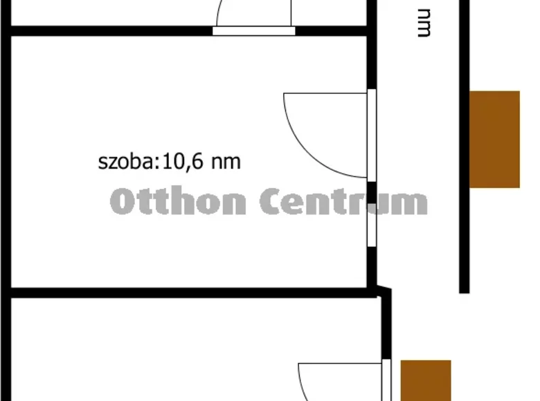 Dom 2 pokoi 45 m² Nyirtass, Węgry