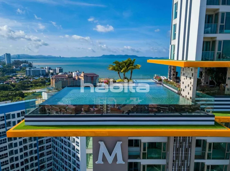 Mieszkanie 2 pokoi 45 m² Pattaya, Tajlandia