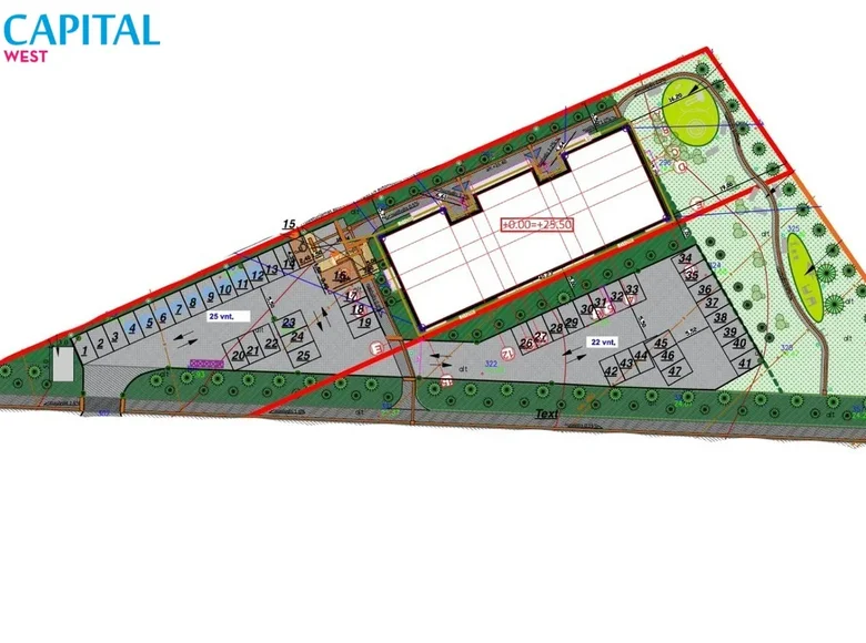 Квартира 2 комнаты 36 м² Клайпеда, Литва