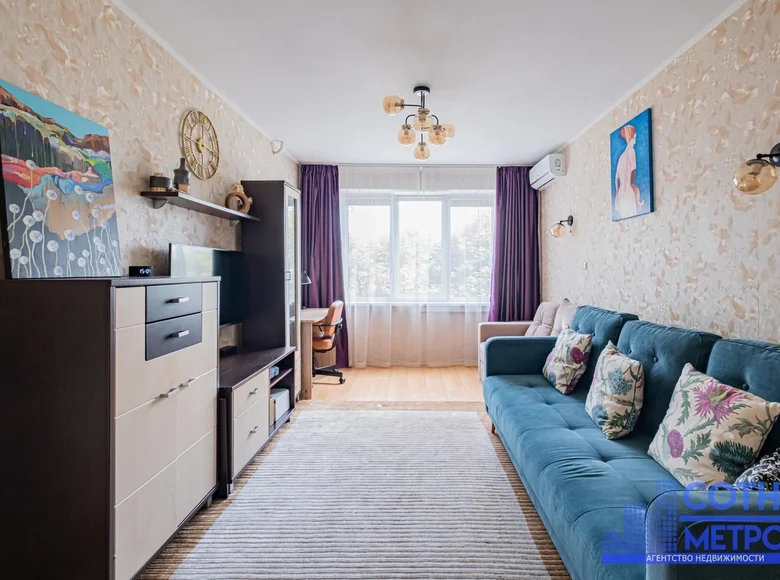 1 room apartment 36 m² Minsk, Belarus