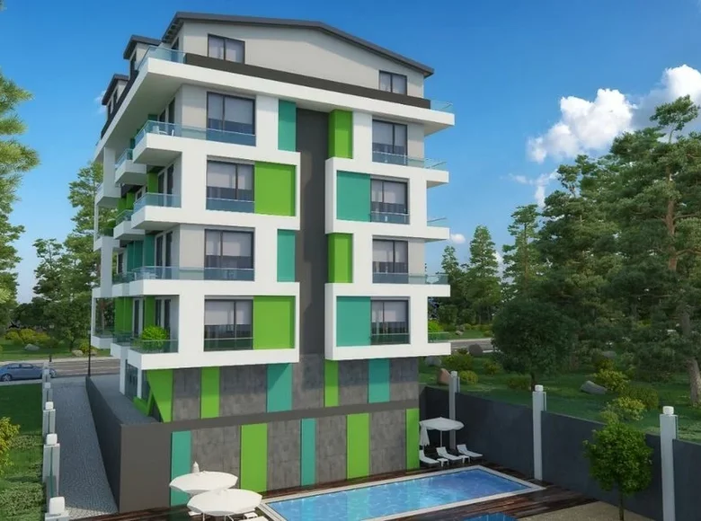 1 bedroom apartment 48 m² Yaylali, Turkey