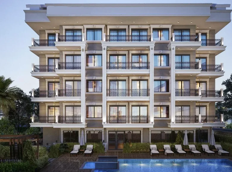 Квартира 2 комнаты 55 м² Оба, Турция