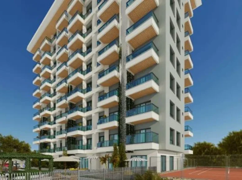 Квартира 1 спальня 48 м² Аланья, Турция