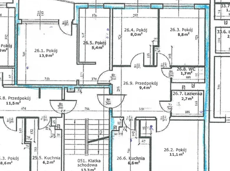 Wohnung 5 zimmer 68 m² Warschau, Polen