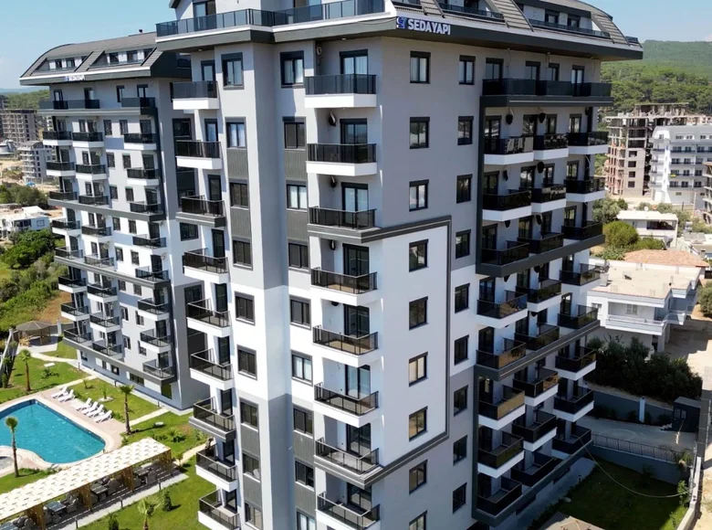 Appartement 2 chambres  Alanya, Turquie