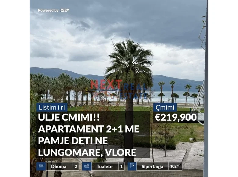 Wohnung 3 zimmer 90 m² Bashkia Vlore, Albanien