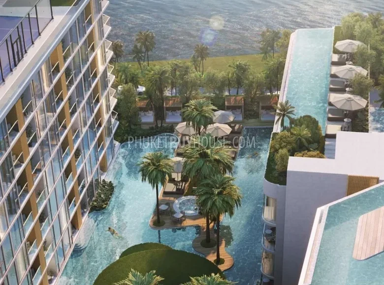 Mieszkanie 2 pokoi 71 m² Choeng Thale, Tajlandia