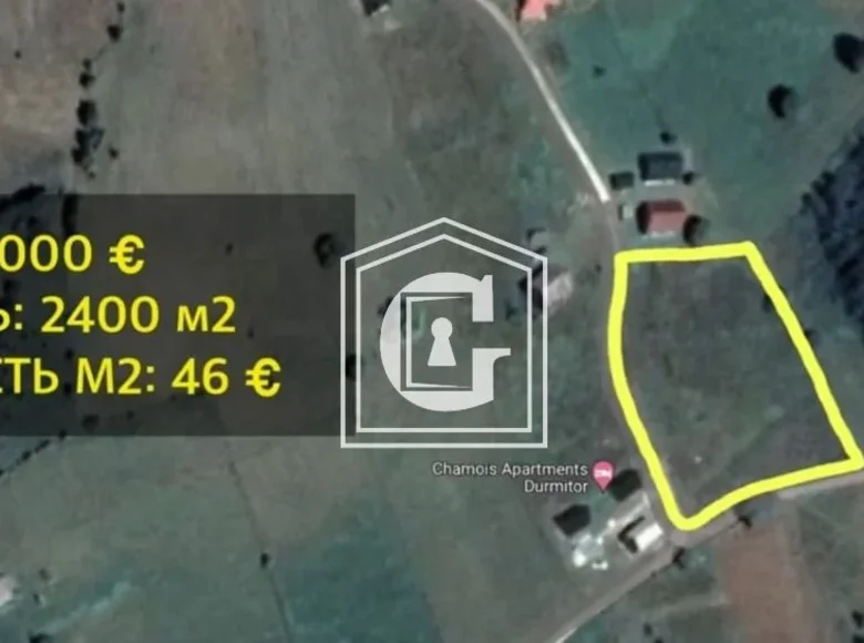 Parcelas 2 400 m² Zabljak, Montenegro
