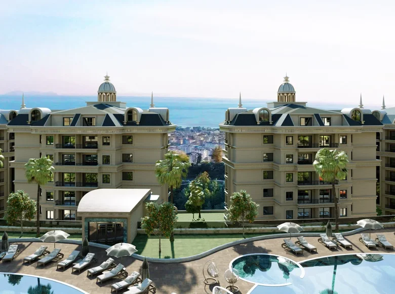 1 bedroom apartment 65 m² Alanya, Turkey