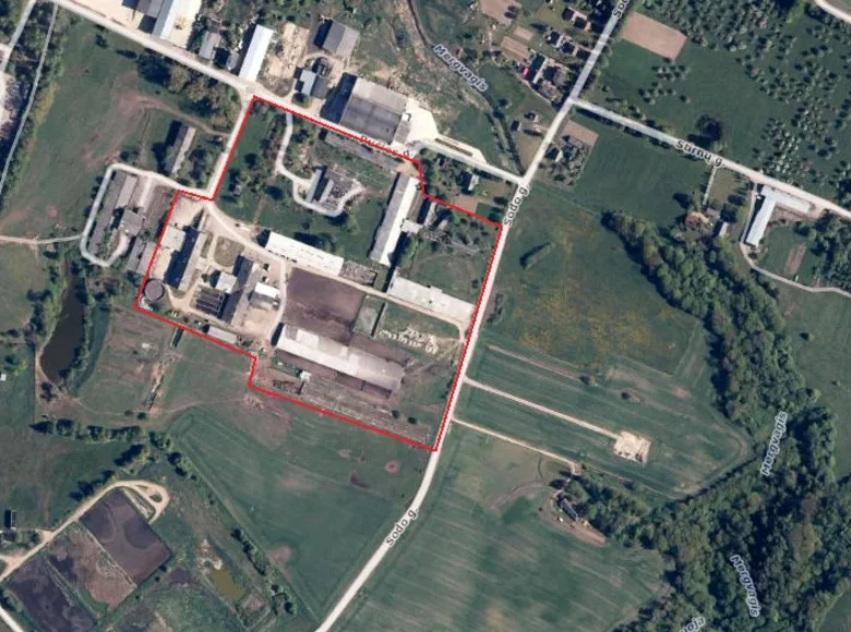 Commercial property 12 800 m² in Plunges rajono savivaldybe, Lithuania