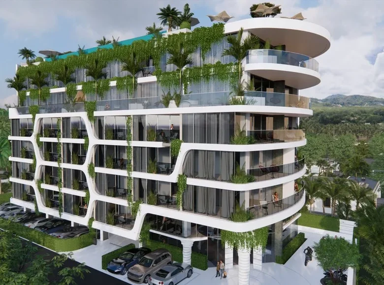 Mieszkanie 1 pokój 36 m² Phuket (wyspa), Tajlandia