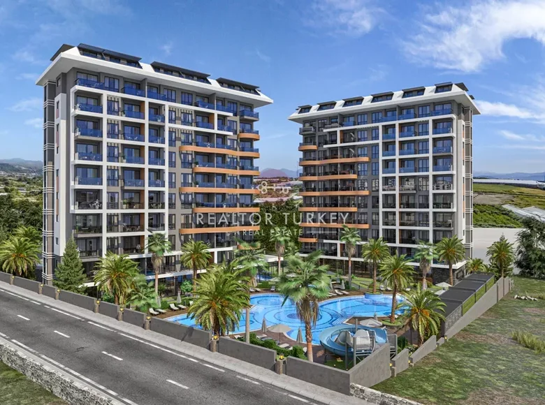 Apartamento 1 habitación 100 m² Avsallar, Turquía