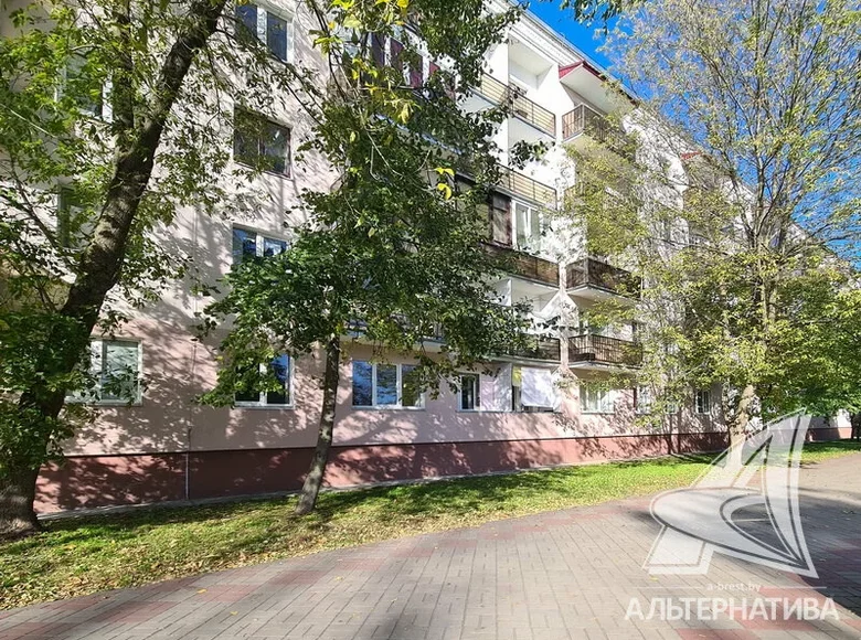 Mieszkanie 3 pokoi 54 m² Brześć, Białoruś