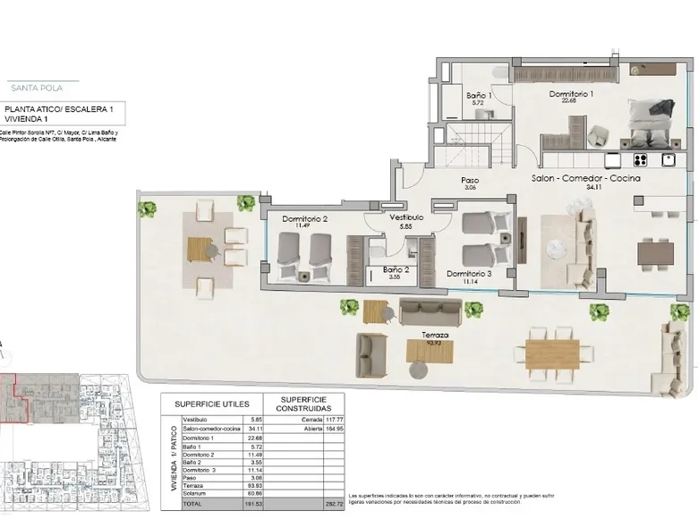 Квартира 4 комнаты 283 м² Santa Pola, Испания