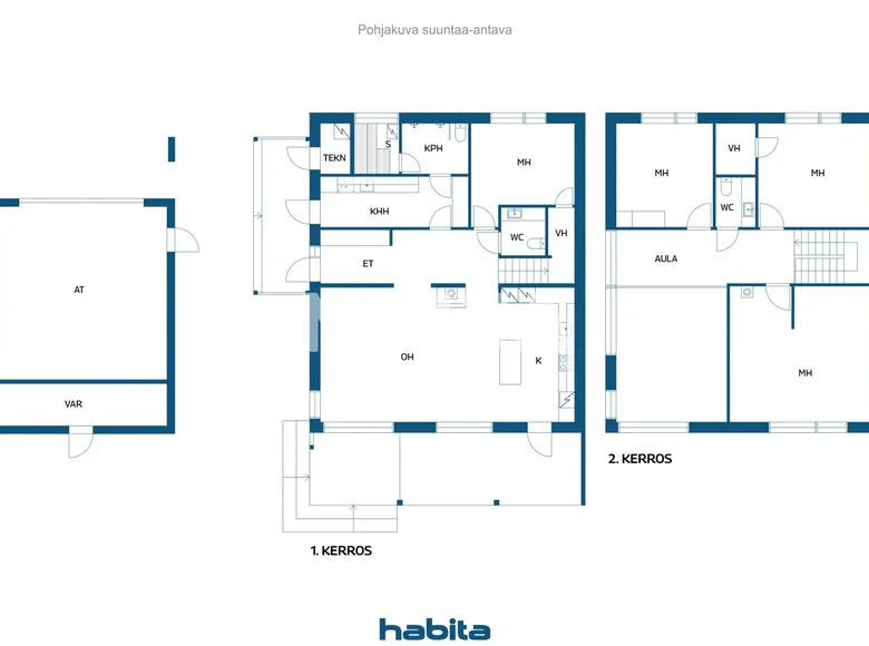 Casa 5 habitaciones 165 m² Oulu sub region, Finlandia