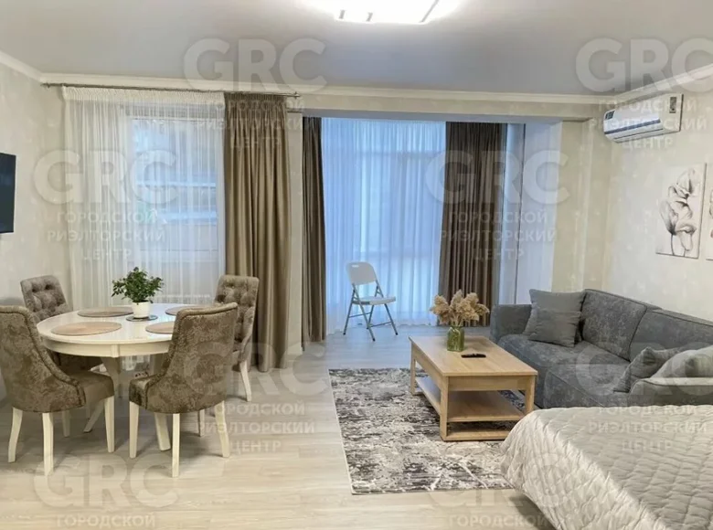1 room apartment 38 m² Sochi, Russia