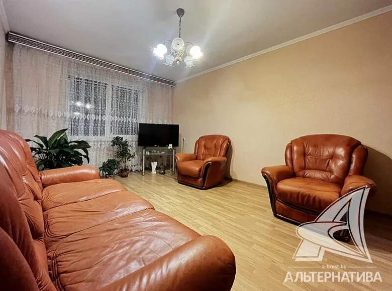 Mieszkanie 2 pokoi 54 m² Brześć, Białoruś