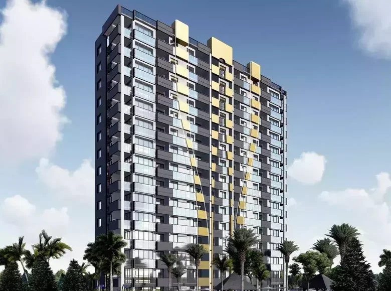 1 bedroom apartment 48 m² Mezitli, Turkey