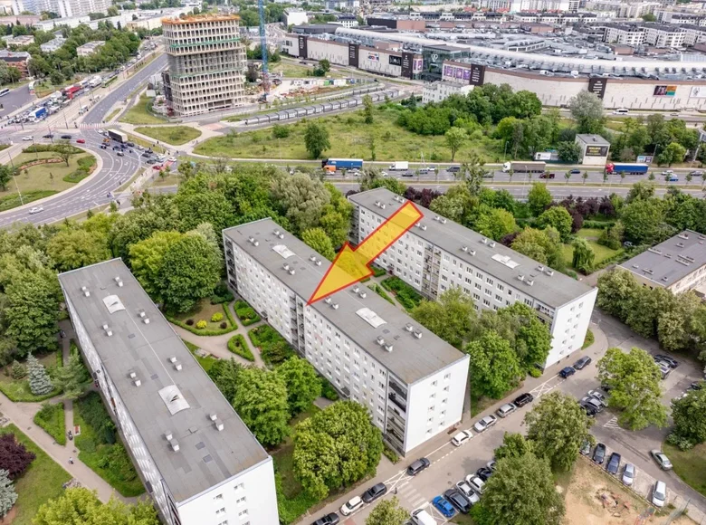 Квартира 2 комнаты 44 м² Познань, Польша