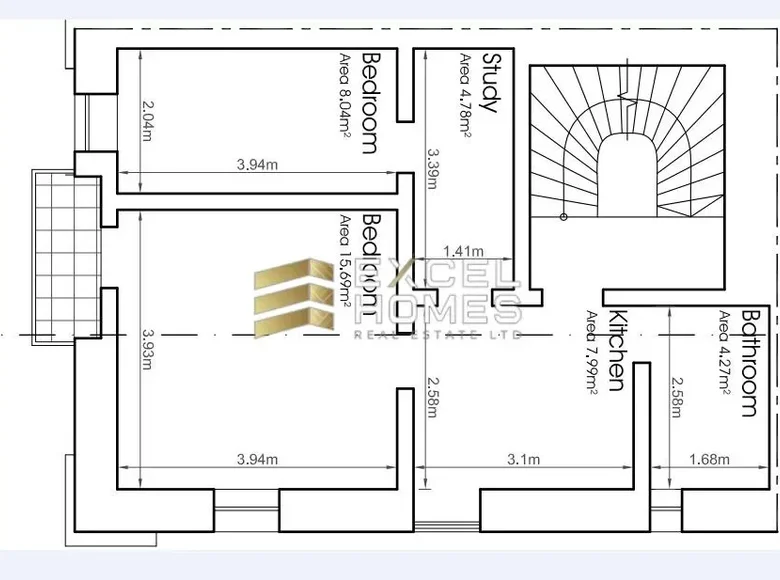 Appartement 2 chambres  Senglea, Malte