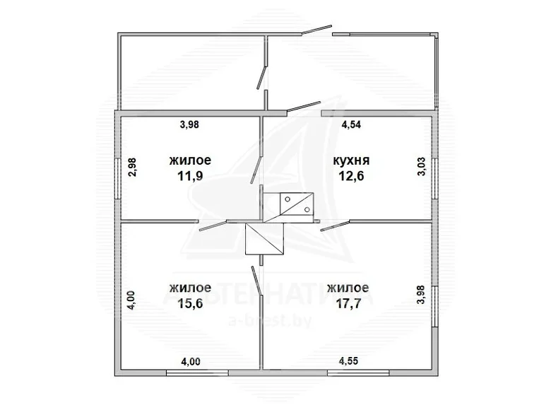 Haus 58 m² Kamarouka, Weißrussland