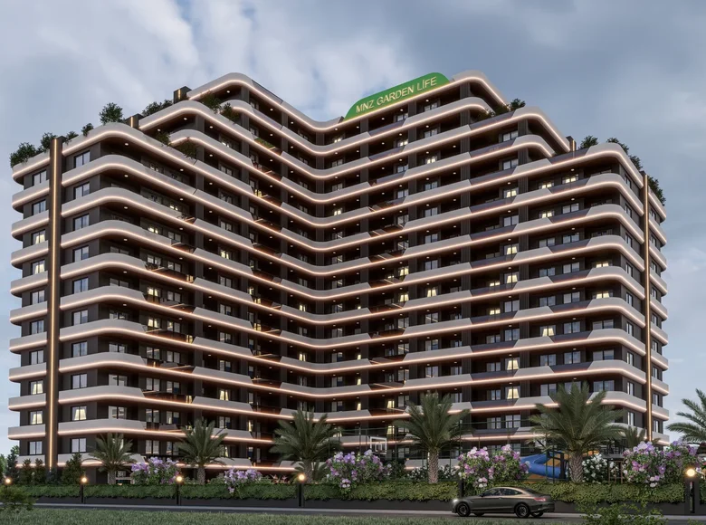 Mieszkanie 2 pokoi 78 m² Mezitli, Turcja