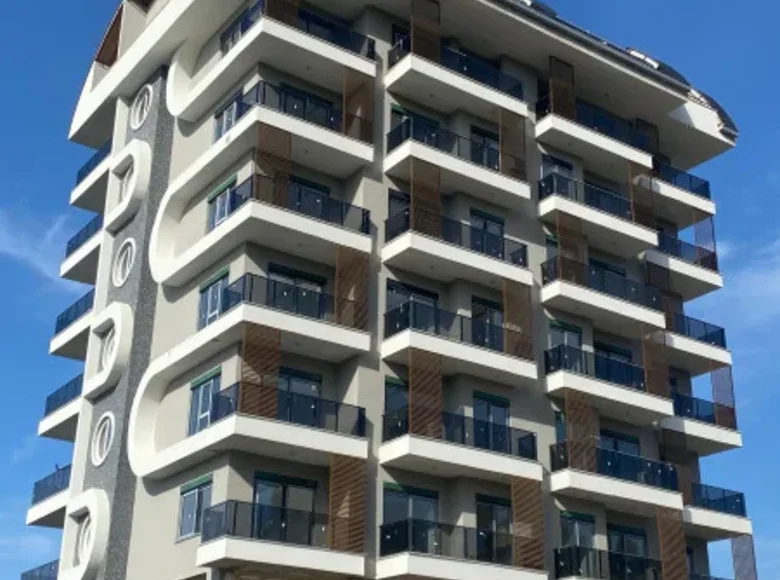 Mieszkanie 2 pokoi 52 m² Alanya, Turcja