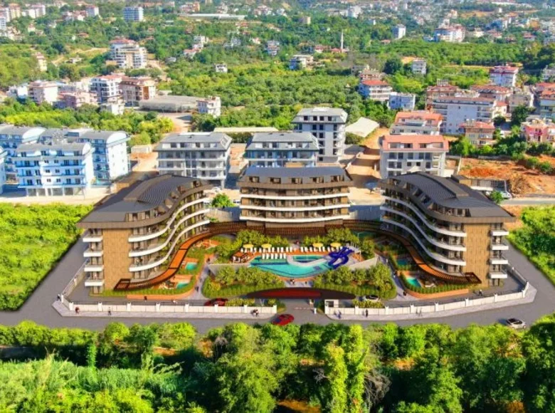 Mieszkanie 2 pokoi 52 m² Oba, Turcja