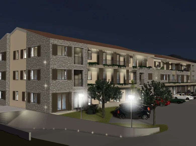 Wohnung 1 Schlafzimmer 1 976 m² Lastva Grbaljska, Montenegro