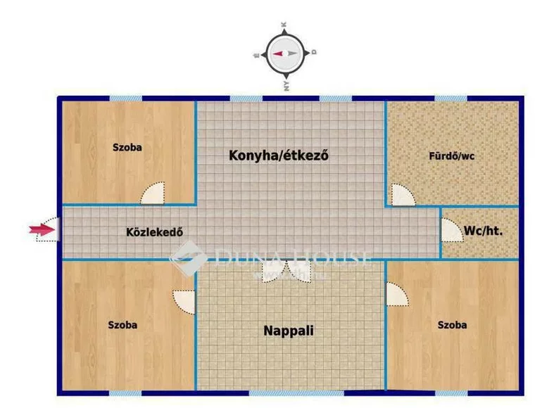 Apartamento 117 m² Kecskemeti jaras, Hungría