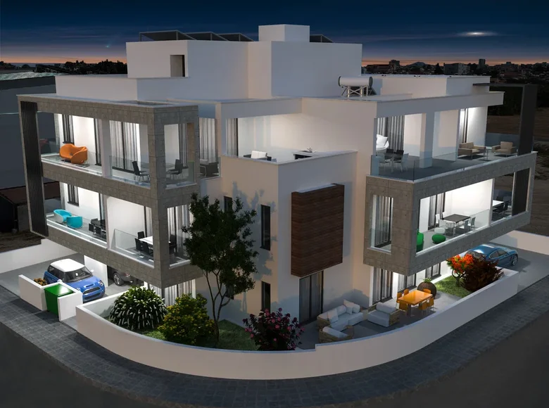 Mieszkanie 2 pokoi 117 m² Livadia, Cyprus