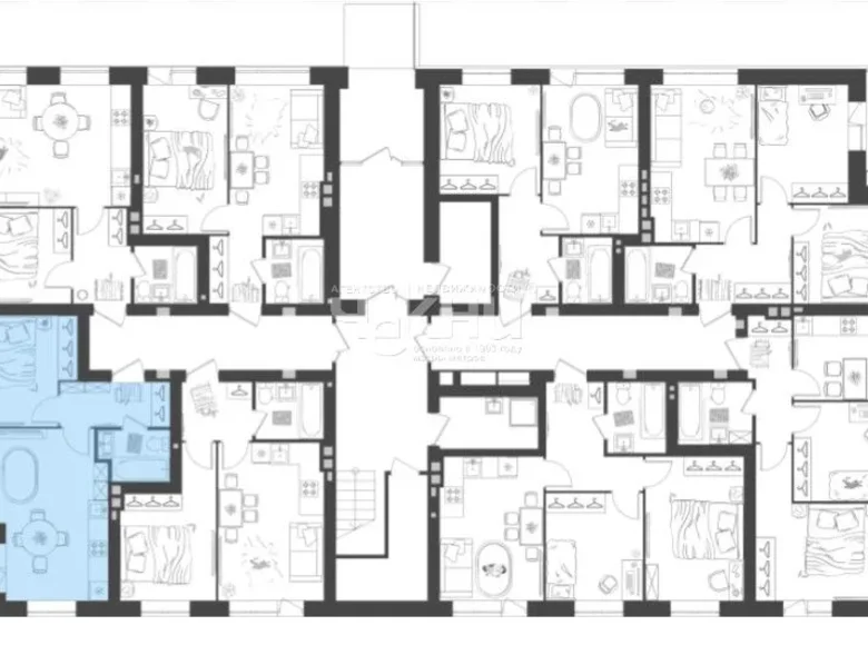Wohnung 40 m² Kstovsky District, Russland