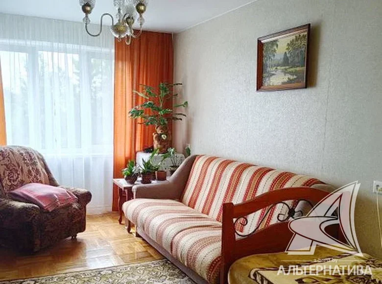 Квартира 1 комната 38 м² Брест, Беларусь
