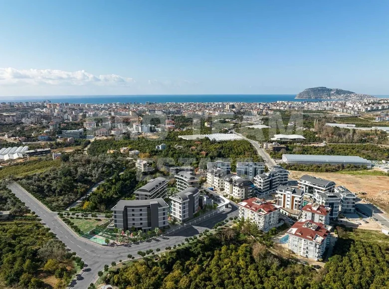 Szeregowiec 3 pokoi 120 m² Alanya, Turcja