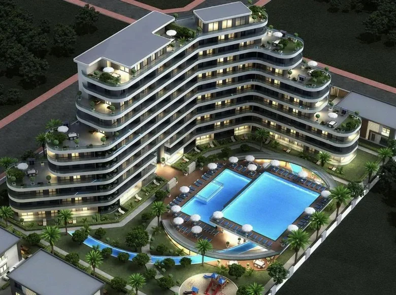 2 bedroom apartment 54 m² Alanya, Turkey