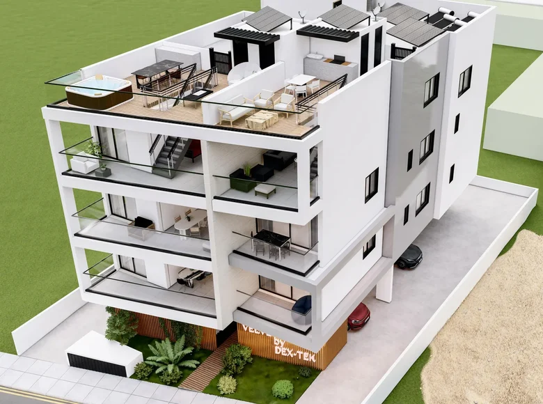 Appartement 1 chambre 51 m² Aradíppou, Chypre