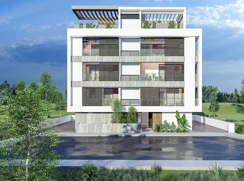 Mieszkanie 2 pokoi 98 m² Strovolos, Cyprus