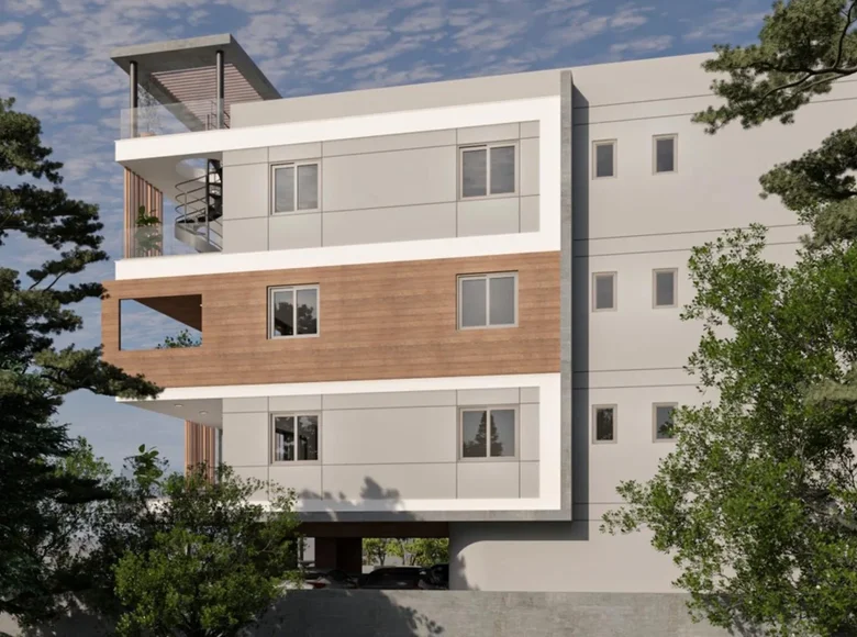 Mieszkanie 2 pokoi 82 m² Strovolos, Cypr