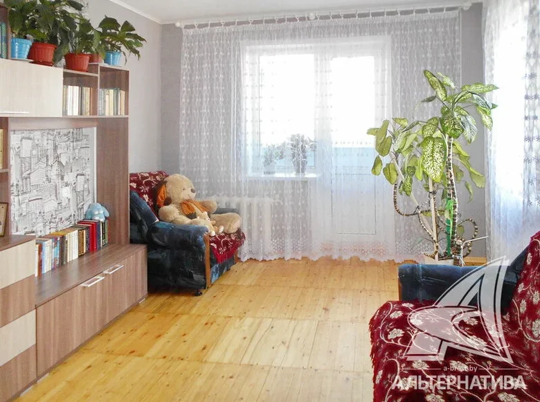 Квартира 3 комнаты 62 м² Брест, Беларусь